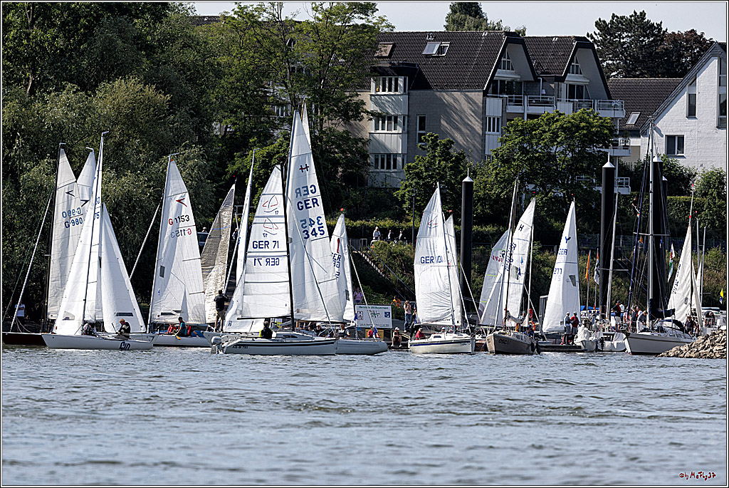 100 Jahre Rheinwoche 2022 - 1. Wettfahrt Porz - Hitdorf, 03.06.2022,